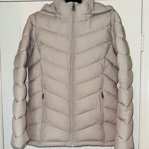 Calvin Klein Sorona Aura Women’s Hooded Puffer Jacket